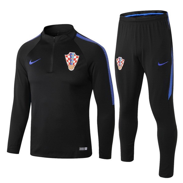 Chandal del Croacia 2018 Negro